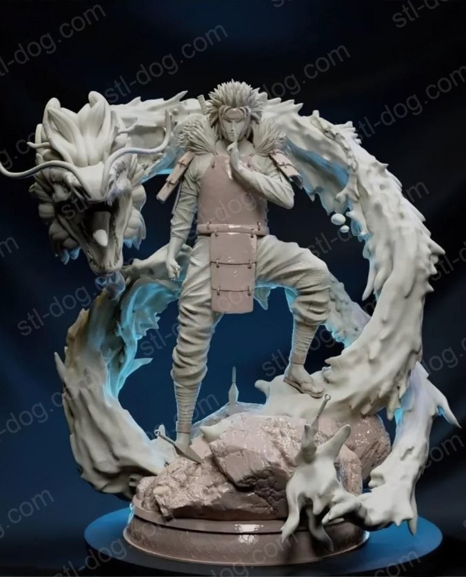 火影忍者 千手扉间（Tobirama Senju）3D打印图纸